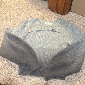 Vintage Havana Gray Crew Neck Sweater